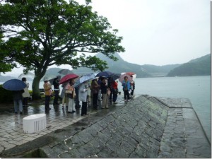 三角西港公園にて